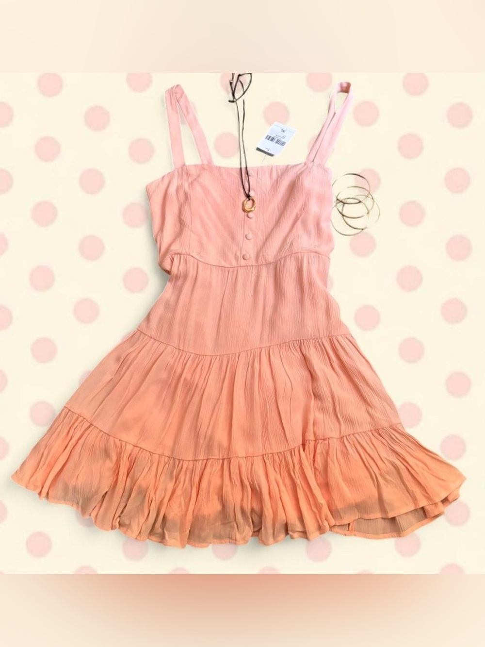 Forever 21 • Pink Tiered Sundress